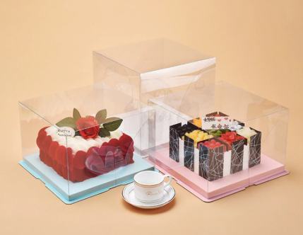 Transparent Cake Box