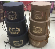 Load image into Gallery viewer, Round Cardboard Boxes